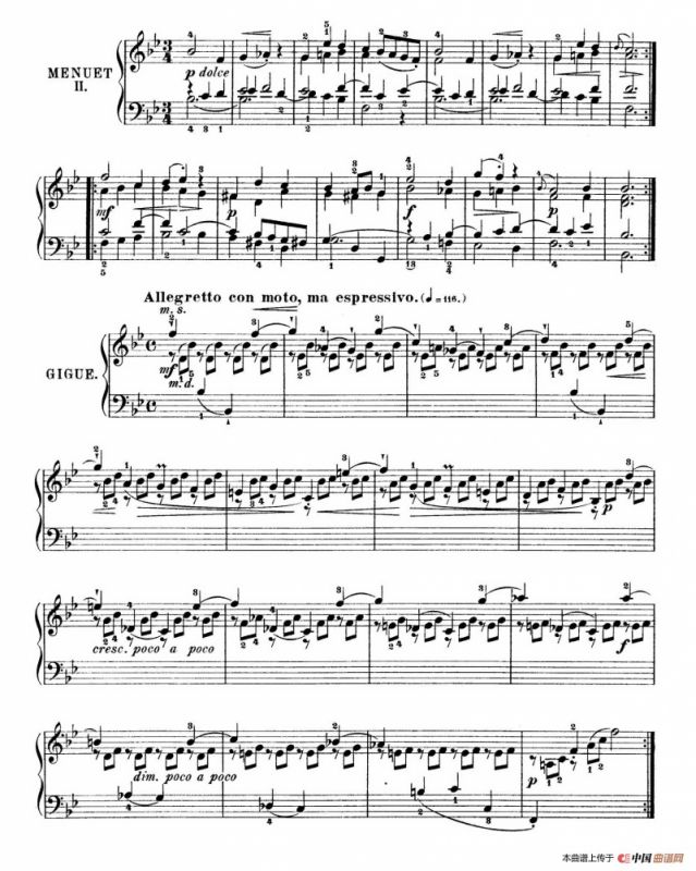 Six Partitas BWV 825-830（6首帕蒂塔·1）