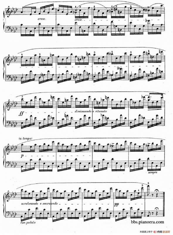 Prelude in A-flat Major（降A大调前奏曲·肖邦遗作）