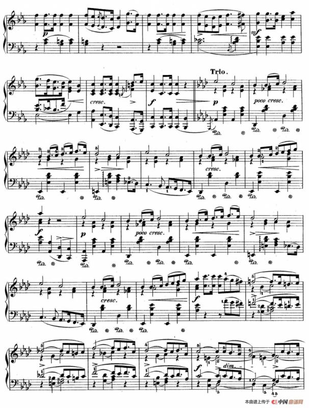 Funeral March Op.72-2（c小调葬礼进行曲）