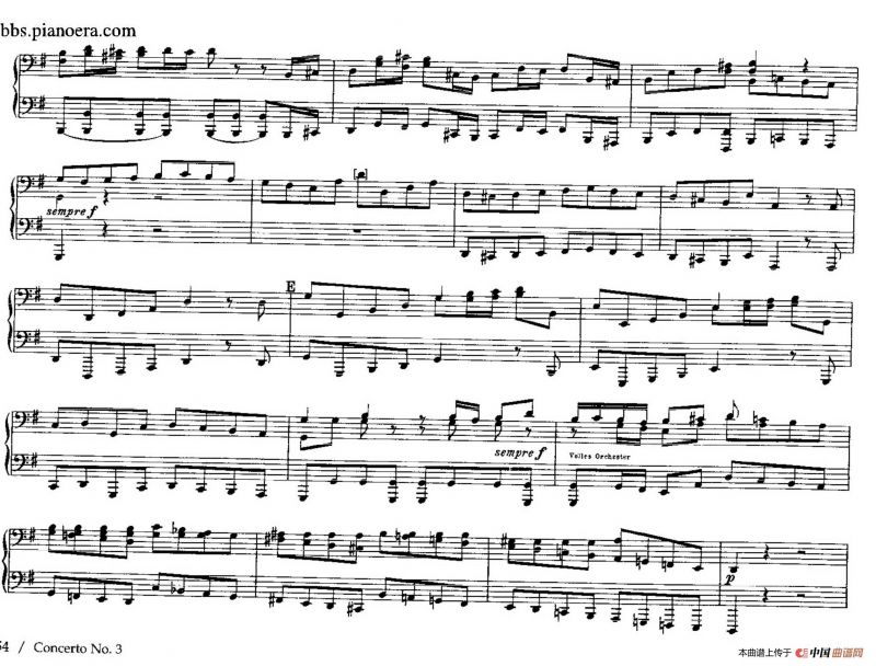 Brandenburg Concerto No.3 in G Major BWV.1048（G大调第三勃兰登堡协奏曲·四手联弹版）