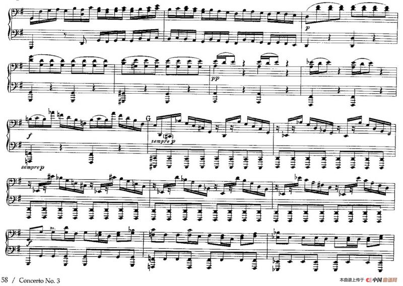 Brandenburg Concerto No.3 in G Major BWV.1048（G大调第三勃兰登堡协奏曲·四手联弹版）