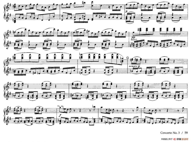 Brandenburg Concerto No.3 in G Major BWV.1048（G大调第三勃兰登堡协奏曲·四手联弹版）