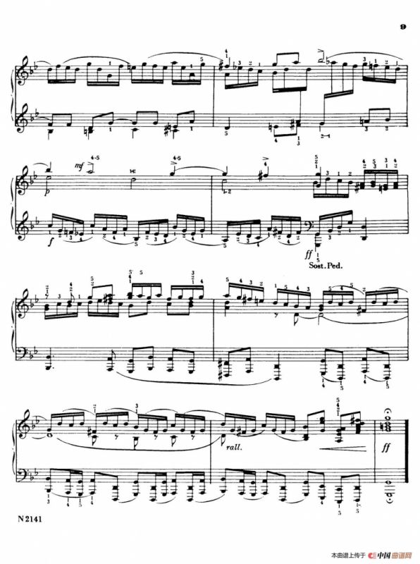 Fugue in g Minor BWV 578（g小调赋格·Briskier改编钢琴独奏版）