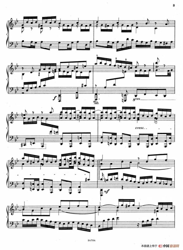 Fugue in g Minor BWV 578（g小调赋格·Borwick改编钢琴独奏版）