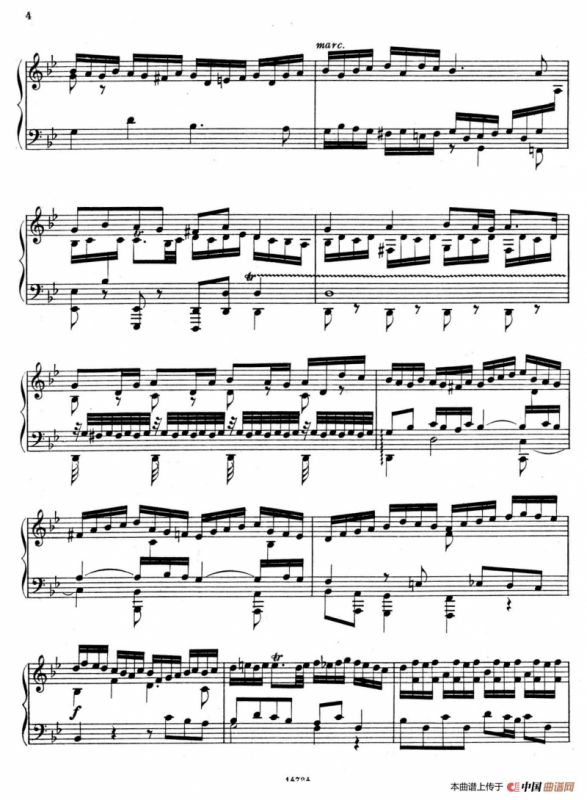 Fugue in g Minor BWV 578（g小调赋格·Borwick改编钢琴独奏版）