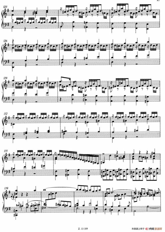 Prelude and Fugue in e Minor BWV 548（e小调前奏曲与赋格）