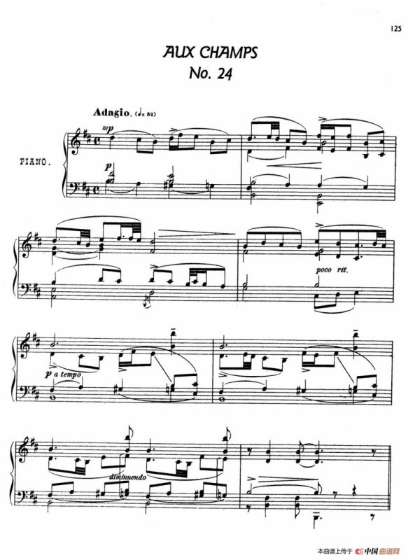 24 Characteristic Pieces Op.36（24首性格小品·24）