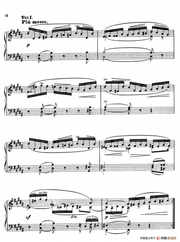 24 Characteristic Pieces Op.36（24首性格小品·23）