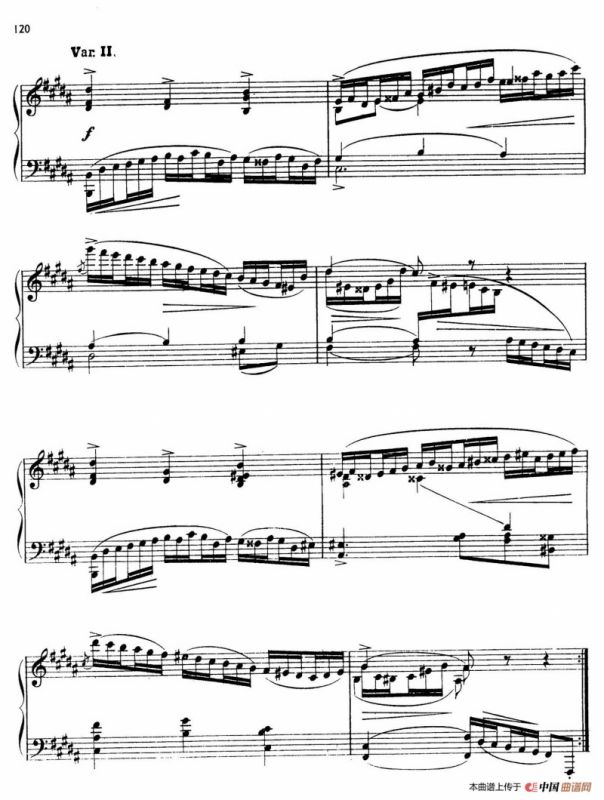 24 Characteristic Pieces Op.36（24首性格小品·23）