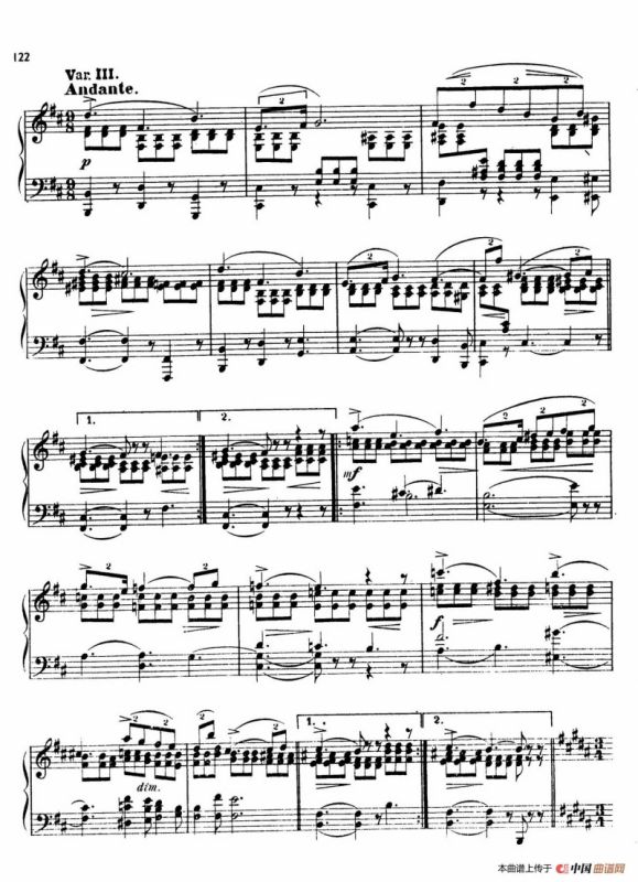 24 Characteristic Pieces Op.36（24首性格小品·23）