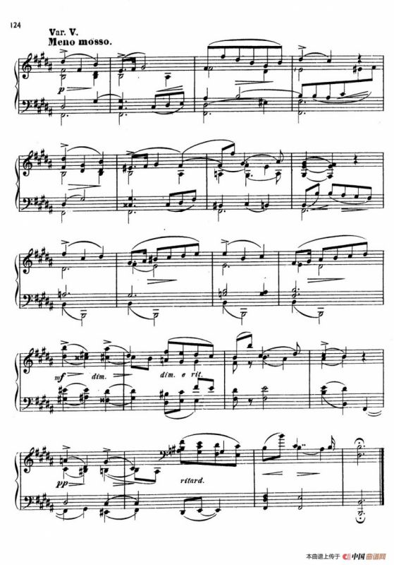 24 Characteristic Pieces Op.36（24首性格小品·23）