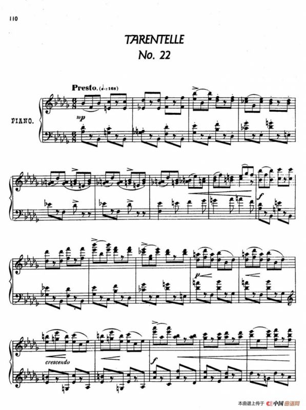 24 Characteristic Pieces Op.36（24首性格小品·22）