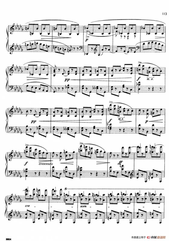 24 Characteristic Pieces Op.36（24首性格小品·22）