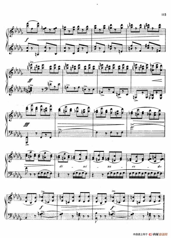 24 Characteristic Pieces Op.36（24首性格小品·22）