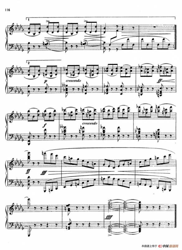 24 Characteristic Pieces Op.36（24首性格小品·22）