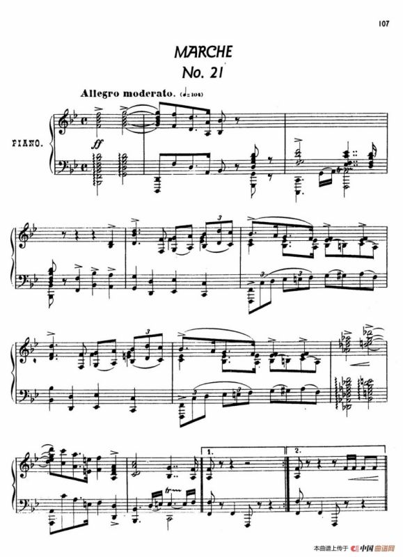 24 Characteristic Pieces Op.36（24首性格小品·21）