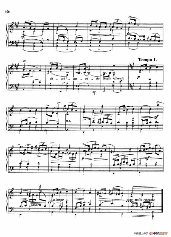 24 Characteristic Pieces Op.36（24首性格小品·20）