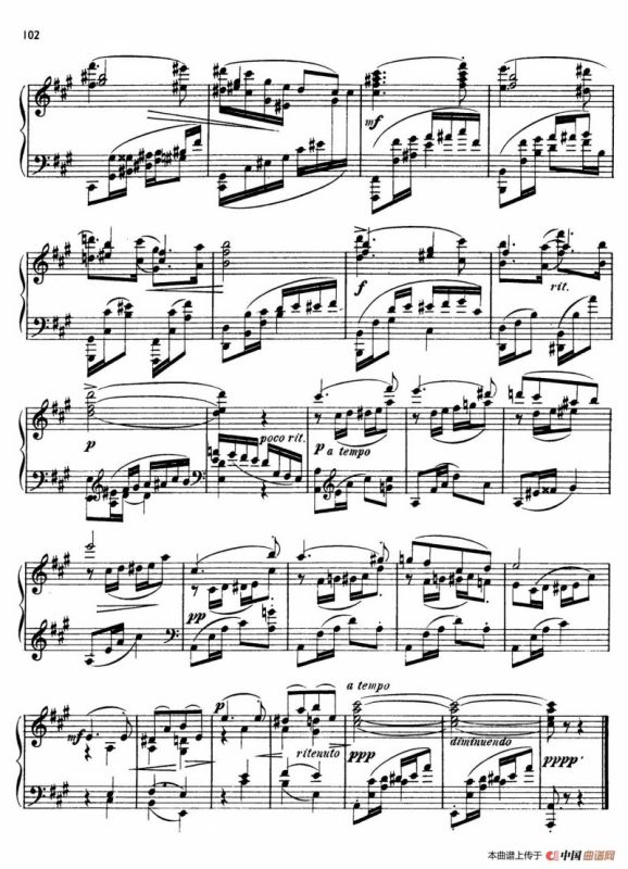 24 Characteristic Pieces Op.36（24首性格小品·19）