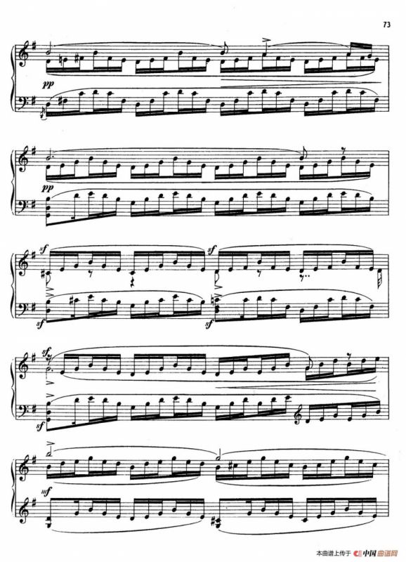 24 Characteristic Pieces Op.36（24首性格小品·15）