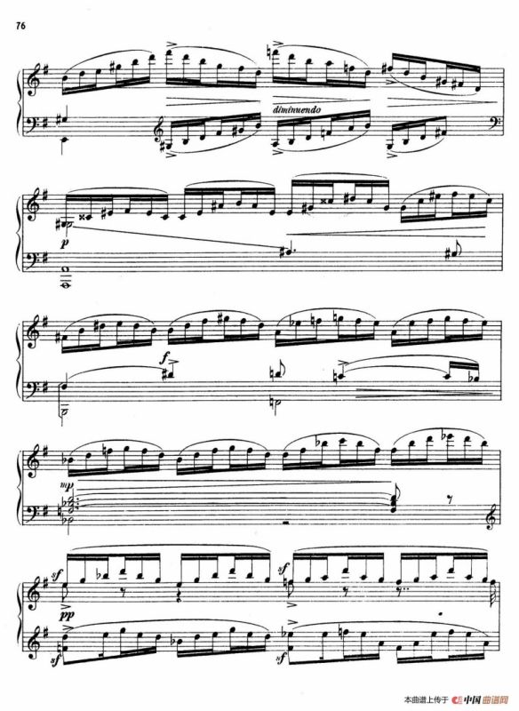 24 Characteristic Pieces Op.36（24首性格小品·15）