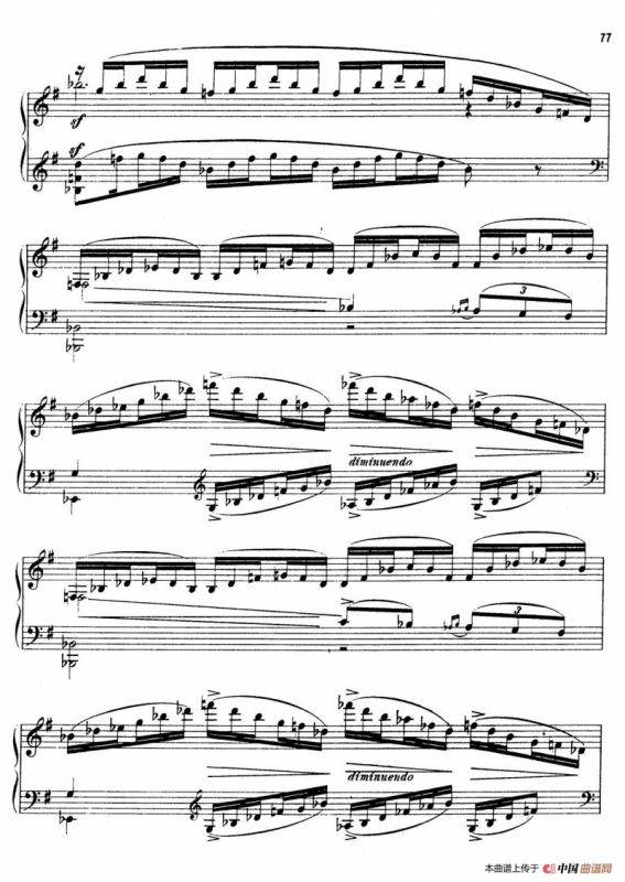 24 Characteristic Pieces Op.36（24首性格小品·15）