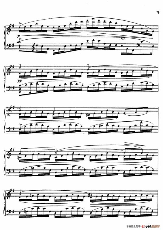 24 Characteristic Pieces Op.36（24首性格小品·15）