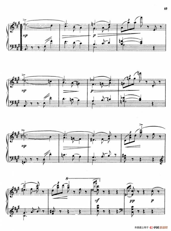 24 Characteristic Pieces Op.36（24首性格小品·14）