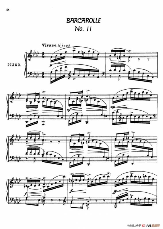 24 Characteristic Pieces Op.36（24首性格小品·12）