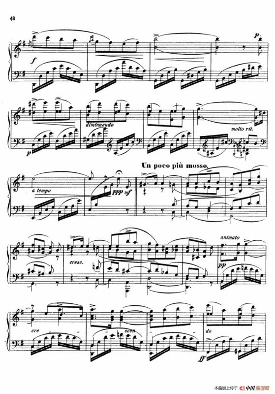 24 Characteristic Pieces Op.36（24首性格小品·10）