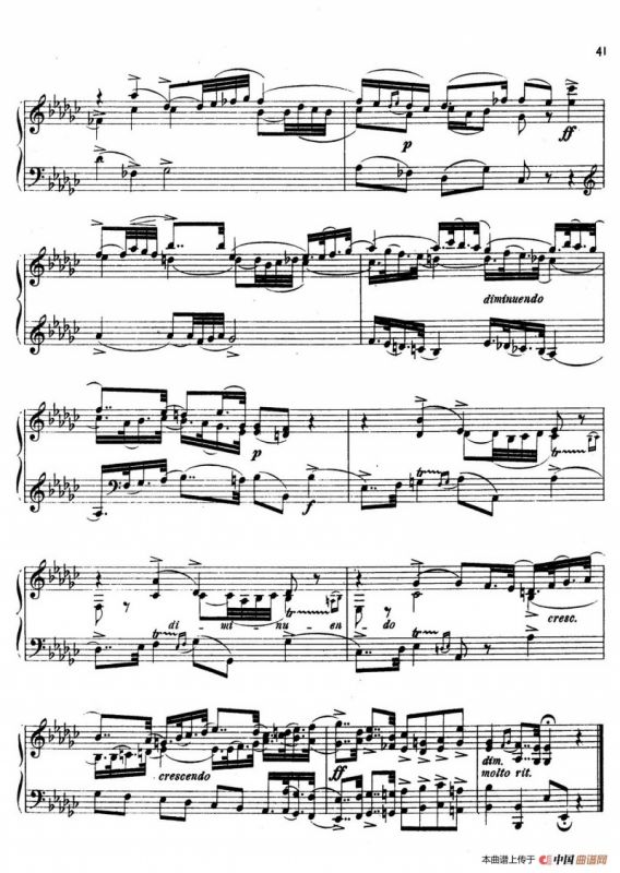 24 Characteristic Pieces Op.36（24首性格小品·8）