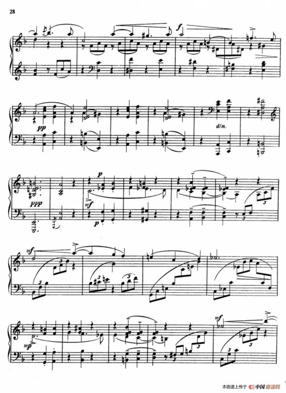 24 Characteristic Pieces Op.36（24首性格小品·6）