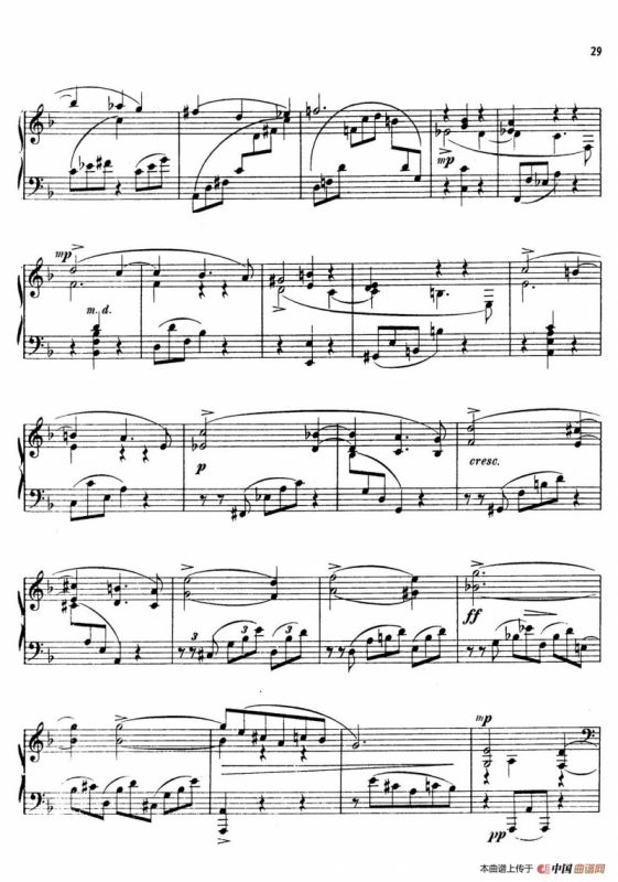 24 Characteristic Pieces Op.36（24首性格小品·6）