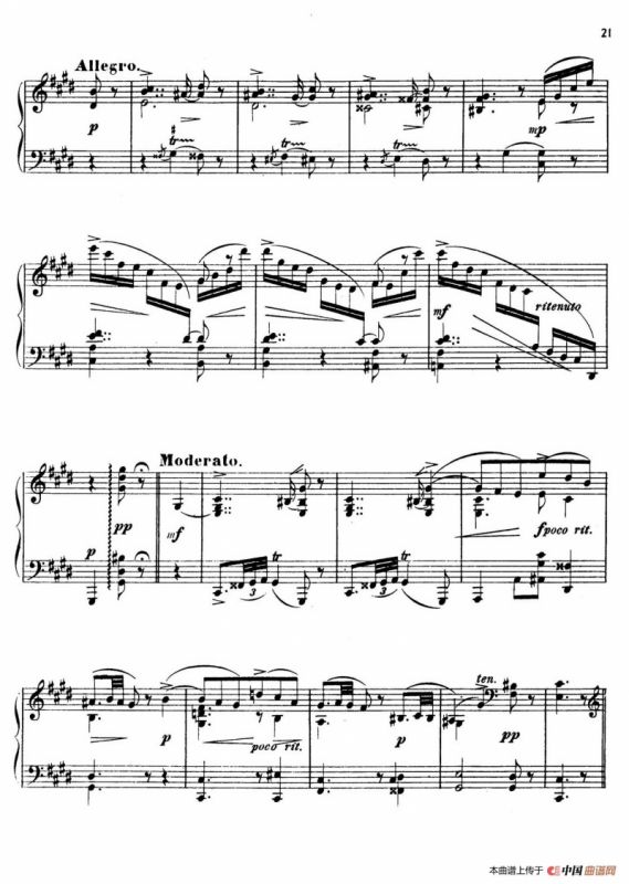 24 Characteristic Pieces Op.36（24首性格小品·4）