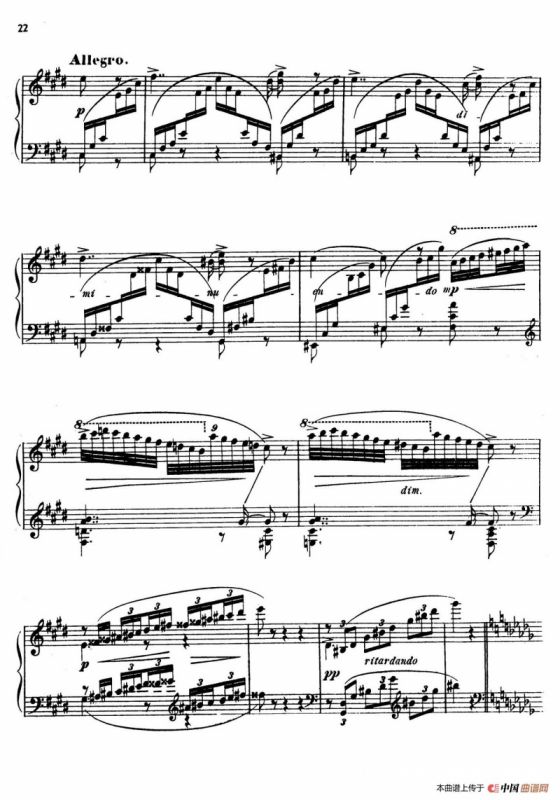 24 Characteristic Pieces Op.36（24首性格小品·4）