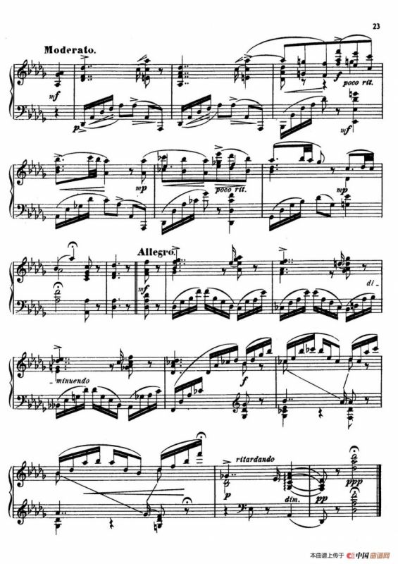 24 Characteristic Pieces Op.36（24首性格小品·4）