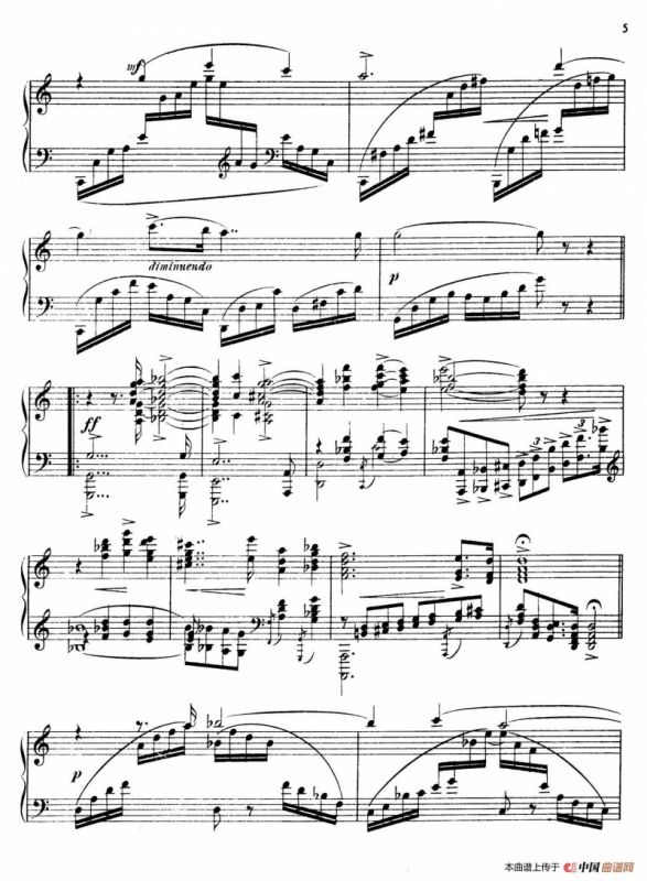 24 Characteristic Pieces Op.36（24首性格小品·1）