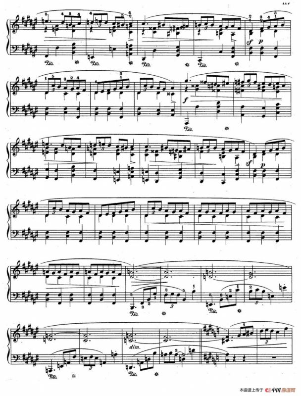 Trois Mazurkas Op.59（3首玛祖卡舞曲·3）