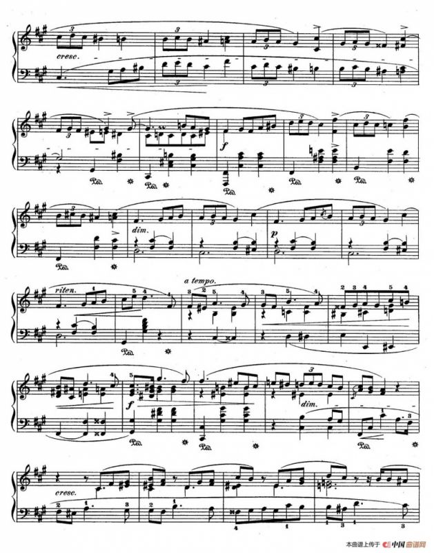 Trois Mazurkas Op.59（3首玛祖卡舞曲·3）