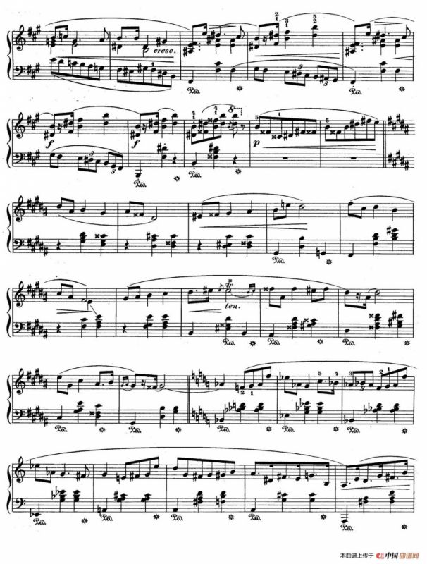 Trois Mazurkas Op.59 （3首玛祖卡舞曲·1）