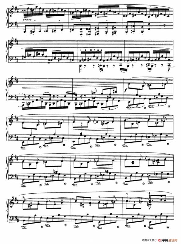 Piano Sonata No.3 in b Minor Op.58（b小调第三钢琴奏鸣曲·第四乐章）