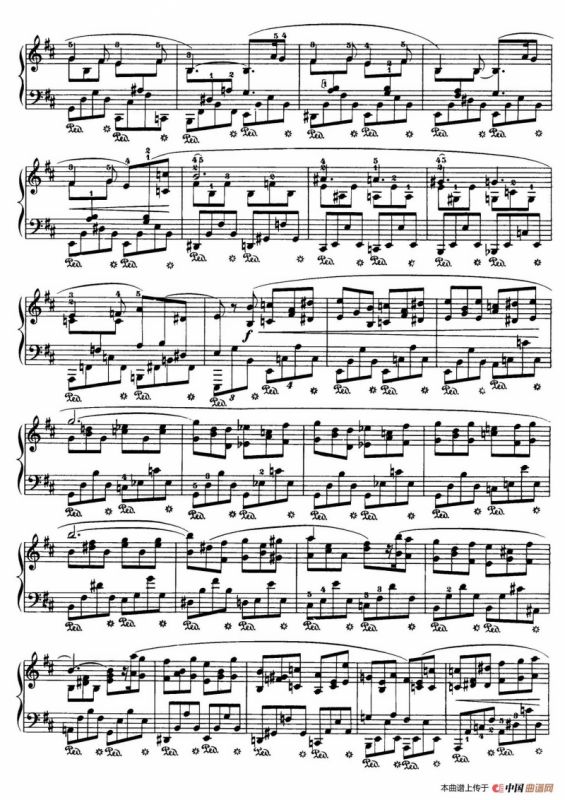 Piano Sonata No.3 in b Minor Op.58（b小调第三钢琴奏鸣曲·第四乐章）