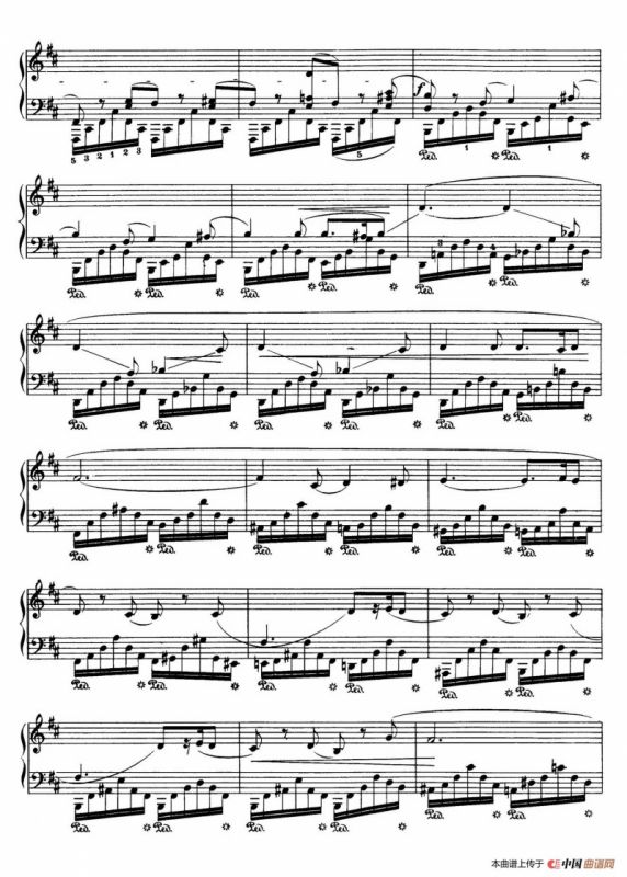 Piano Sonata No.3 in b Minor Op.58（b小调第三钢琴奏鸣曲·第四乐章）