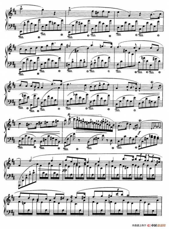 Piano Sonata No.3 in b Minor Op.58（b小调第三钢琴奏鸣曲·第一乐章）