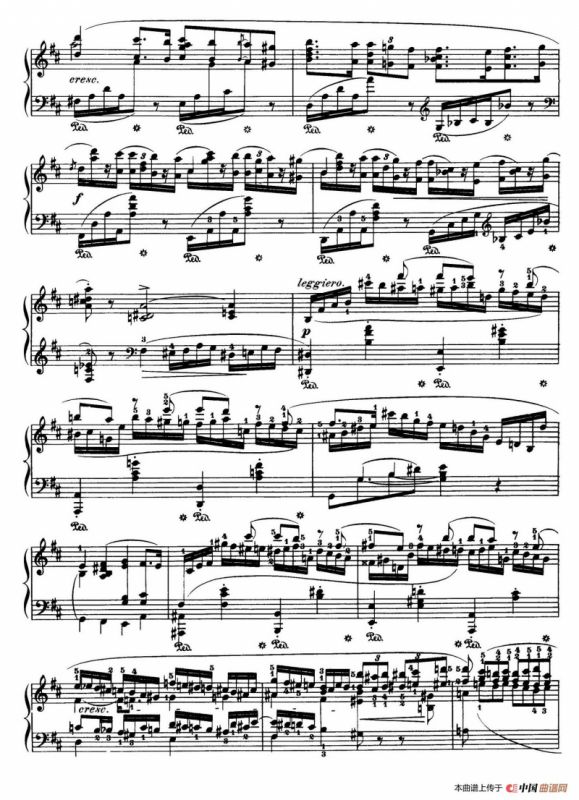 Piano Sonata No.3 in b Minor Op.58（b小调第三钢琴奏鸣曲·第一乐章）