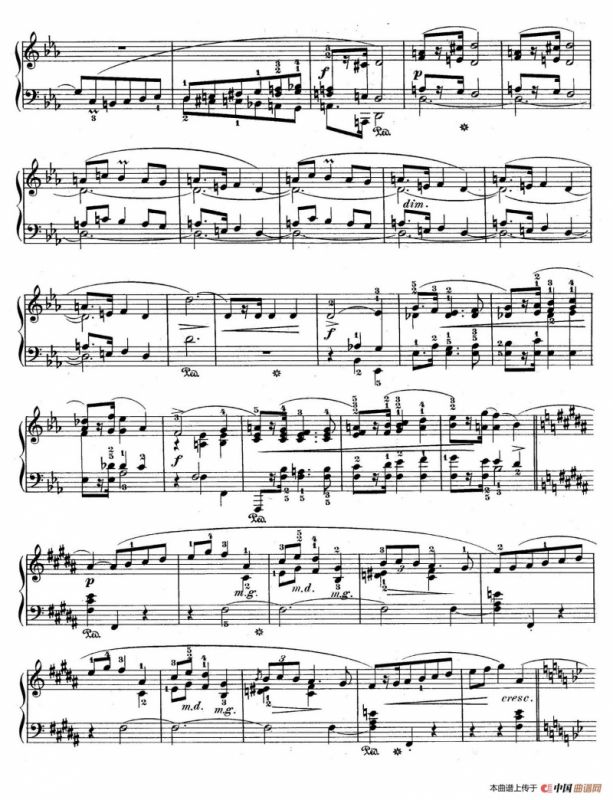 Trois Mazurkas Op.56 （3首玛祖卡舞曲·3）