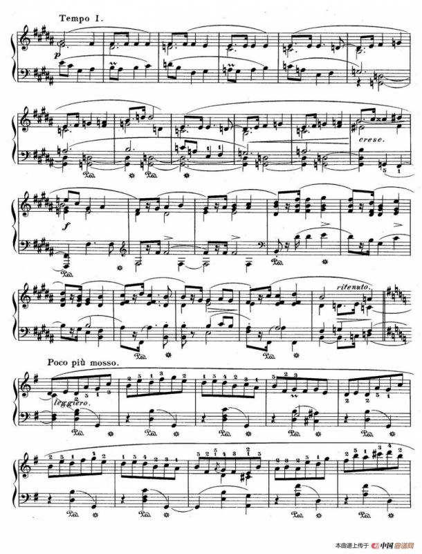 Trois Mazurkas Op.56（3首玛祖卡舞曲·1）