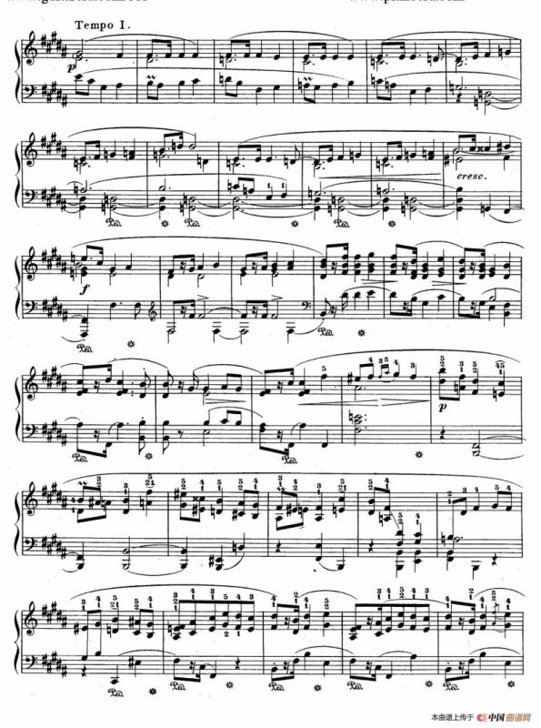 Trois Mazurkas Op.56（3首玛祖卡舞曲·1）