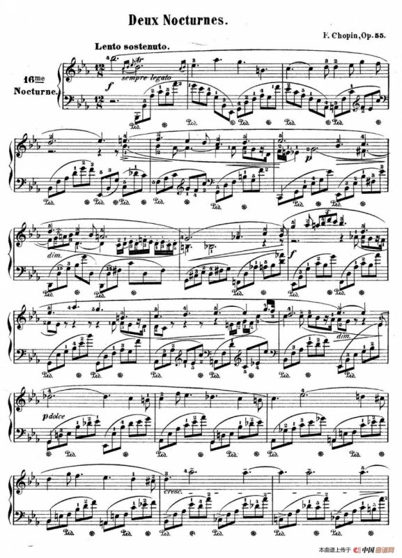 Deux Nocturnes Op.55 （2首夜曲·2）