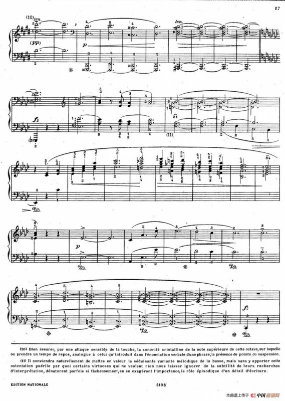 Scherzo No.4 in E Major Op.54（E大调第四谐谑曲·柯尔托教学版）