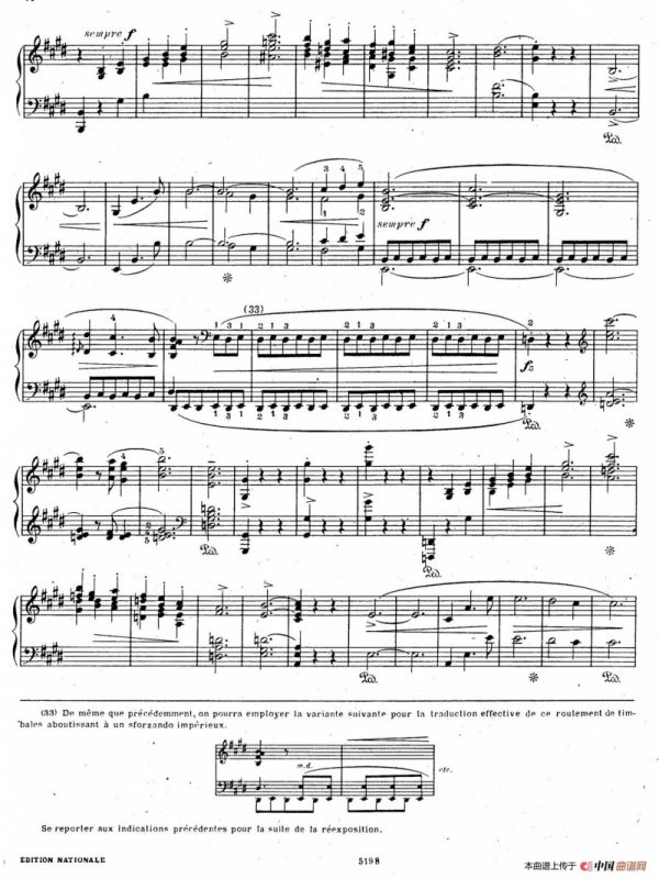 Scherzo No.4 in E Major Op.54（E大调第四谐谑曲·柯尔托教学版）